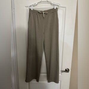 Vuori Wide Leg Pants in Tan